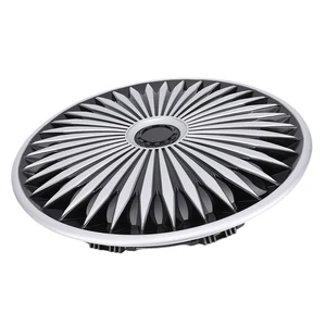 Wheel Rim Cover Stylish Look 17in Hubcaps R17 Snap On For Most Cars Truck SUV - Picture 1 of 12