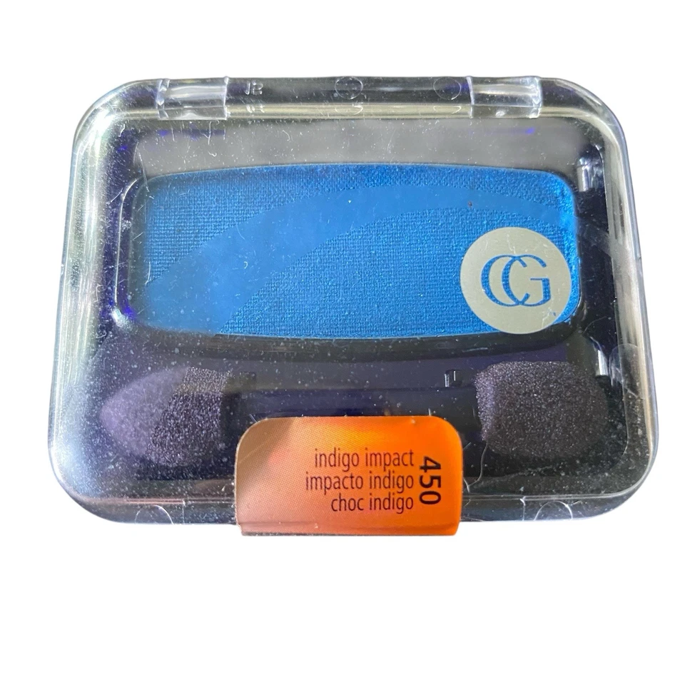 COVERGIRL EYE ENHANCERS Eye Shadow 450 Indigo Impact New Sealed Discontinued - Image 1 of 2