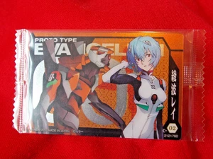 ✨TARJETA PLÁSTICA HOLO LÁMINA EVANGELION BANDAI REI AYANAMI SELLADA C-02 ANIME 🚚 UK - Imagen 1 de 3