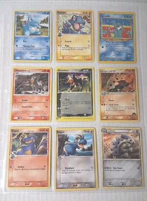 VTG Pokemon Lot Variants Collection Binder Base E-reader Gym Delta EX Dimond  - Image 1 of 4