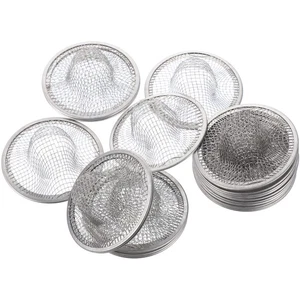 20 Pcs Stainless Steel Filter Sink Screen Kitchen Drain Strainers - Picture 1 of 12