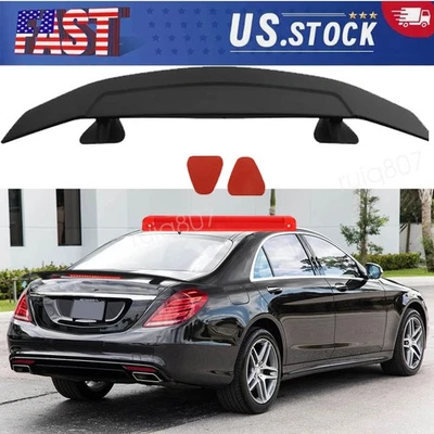 46" Rear Trunk Spoiler Wing Matte For Mercedes-Benz S-Class C217 S550 S63 S65 Foto 1 de 4