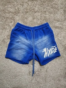 Pantalones Cortos para Correr Hyde Park Goods Doble Velocidad Azul Desteñido Grandes - Imagen 1 de 5