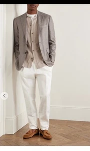 CANALI Blazer Suit Jacket Mens 54R Italy (44 USA) 100% Wool Luxury $1800 - Picture 1 of 11