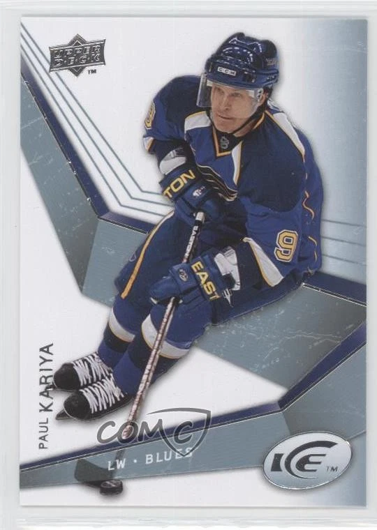 2008-09 Upper Deck Ice Paul Kariya #72 HOF - Image 1 of 2