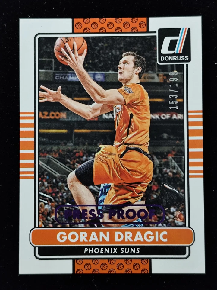 2014-15 Panini Donruss Purple Press Proof #83 Goran Dragic 153/199 XJ39 - Image 1 of 4