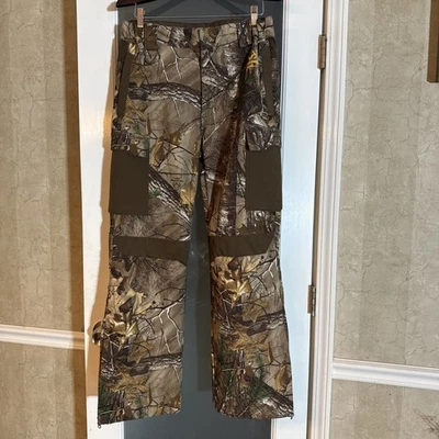 Realtree Xtra Camo Pants  Hunting Camouflage Pocket Cargo Baggy Lined M-(38-40). - Image 1 of 3