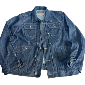 LRG Lifted Research Group dunkelblau Denim Jeansjacke Jungen Medium gebraucht - Bild 1 von 14