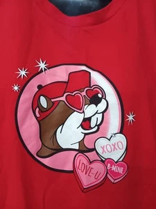 Buc-ee's Will Never Break My Heart 2024 Youth Large Red Short Sleeve T-Shirt. - Picture 1 of 4