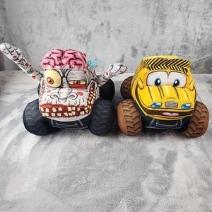 Monster Jam Truckin Pals Zombie Truck Earthshaker Stofftier Plüsch Monstertrucks - Bild 1 von 6