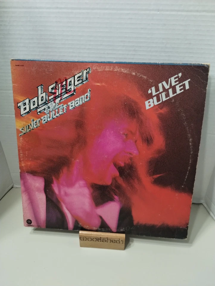 Bob Seger And The Silver Bullet Band - Live Bullet - 1976 Vinyl LP Gatefold G/VG - Image 1 of 3