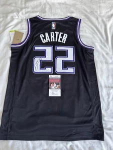 Von Devin Carter signiertes Sacramento Kings Trikot JSA COA - Bild 1 von 2