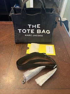 Marc Jacobs Small Canvas Tote Bag - New - Q22 - Picture 1 of 10
