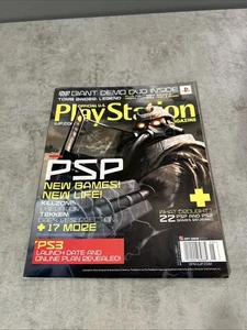 Official PlayStation Magazine May 2006 #104 PSP New Games! New Life! W/ Inserts - Picture 1 of 3