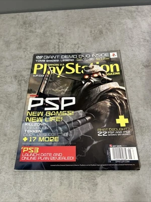 Official PlayStation Magazine May 2006 #104 PSP New Games! New Life! W/ Inserts - Image 1 of 3