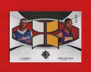 2007-08 Ultimate Collection Rookie Matchups #TC Al Thornton/Javaris Crittenton - Bild 1 von 2