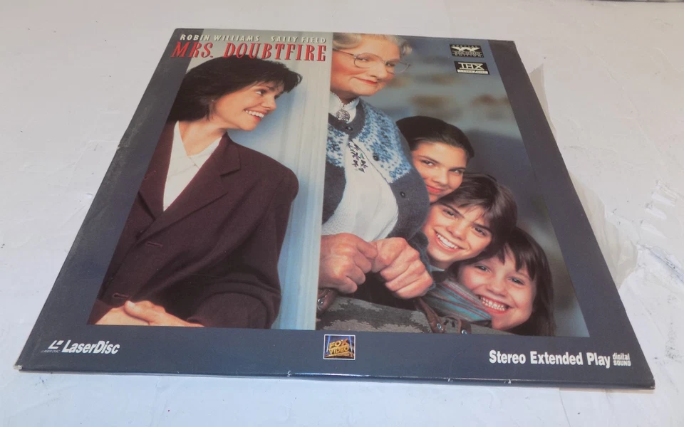 Mrs. Doubtfire LaserDisc Movie Widescreen Extended Edition 1993 Williams Field - Image 1 of 1