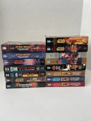Lote de 15 libros de bolsillo de Star Wars de varios autores buen estado Foto 1 de 4