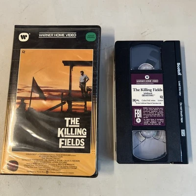 The Killing Fields Original Warner Home Video Clamshell VHS Release 1985 - Image 1 of 4