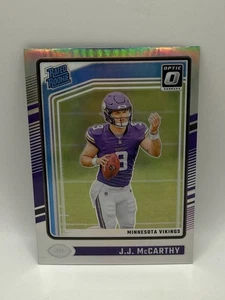2024 Panini Donruss Optic - Rated Rookie J.J. McCarthy #235 Holo Prizm (RC) - Bild 1 von 2
