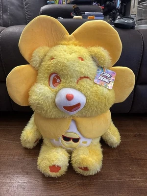 NUEVO CUIDADO OSOS 30" FLOR FUNSHINE OSO PELUCHE.            C1 Foto 1 de 4