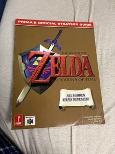 The Legend of Zelda: Ocarina of Time Prima Official Strategy Guide Nintendo 64 - Picture 1 of 4
