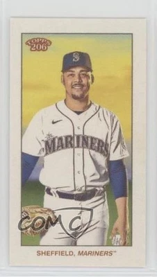 2021 Topps 206 Series 3 Justus Sheffield #3 - Image 1 of 2