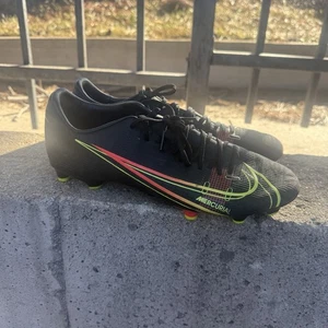 Botines de fútbol Nike Vapor 14 Academy FG/MG EE. UU. talla 9 CU5691-090 negros - Imagen 1 de 11