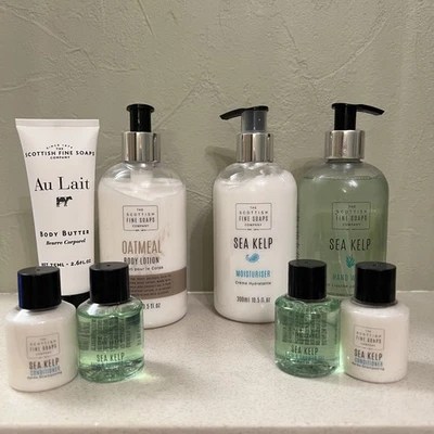 Scottish Fine Soaps Sea Kelp Hand Care Set & extras  - Image 1 of 4