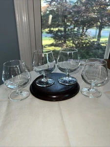 Set di 4 bicchieri Brandy Snifter/Cognac Made in France - Foto 1 di 7