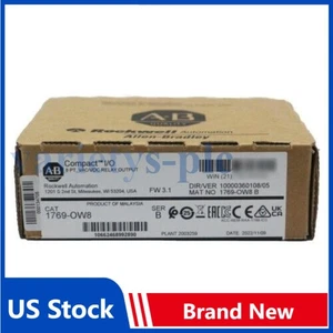 AB 1769-OW8 Ser B CompactLogix Relais Ausgangsmodul 1769OW8 US kostenlose Steuer - Bild 1 von 4
