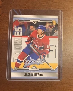 2024-25 Upper Deck MVP SP Rookies Joshua Roy #243 Rookie RC - Picture 1 of 2