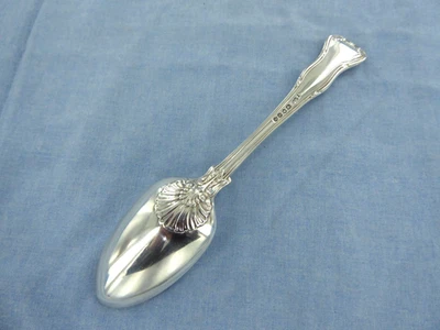 UN ANTICO CUCCHIAIO DA ZUPPA KINGS HUSK IN ARGENTO STERLING, LONDRA 1836. - Immagine 1 di 4