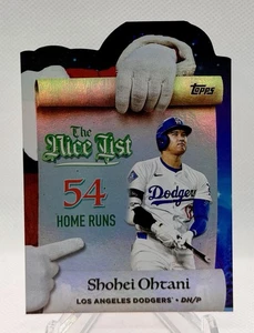 Bonita lista de vacaciones Topps 2025 Shohei Ohtani MNL-1 y MNL-2 - Imagen 1 de 4