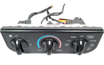 97-03 Ford F150 Expedition Heater Control Switch Unit 97 98 3 Knob W38 - Image 1 of 4