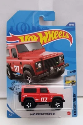 Hot Wheels Land Rover Defender 90        Factory Fresh - Image 1 of 4
