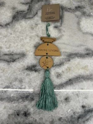 Young Living Essential Oils 2020 Foundation Clay Diffuser Ornament Set Of 2 - Image 1 of 4