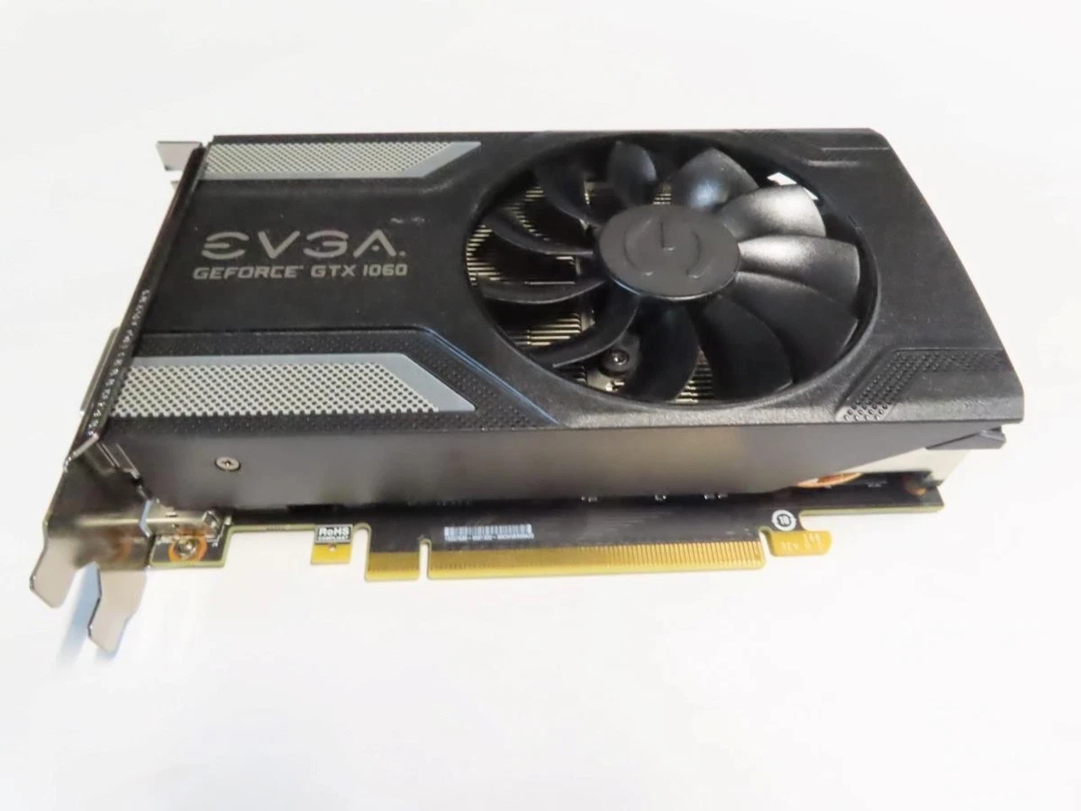 EVGA NVIDIA GeForce GTX 1060 6 GB Memory Computer Graphics Cards