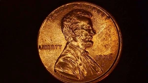 1996 D Lincoln Memorial Cent Conversation Coin Off Center/Lamination Error - Picture 1 of 21