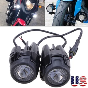 For R1200GS F850GS F750GS R1250GS Front Spot Fog Light Auxiliary Driving Lamp US - Picture 1 of 11