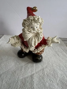 Vintage Napco Weihnachten Weihnachtsmann Spaghetti Figur  - Bild 1 von 11