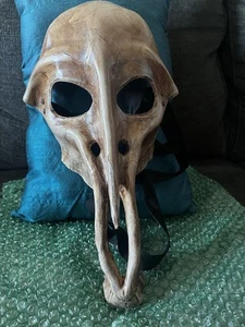 Leather Horse Skull Mask Handmade REAL Leather - Picture 1 of 3