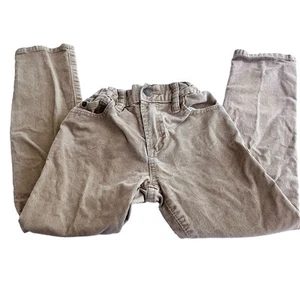 GAP boys tan khaki corduroy pants 6 regular slim - Picture 1 of 4