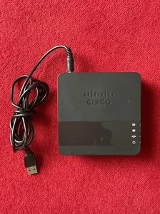 Adaptateur téléphonique analogique Cisco ATA190 2 ports avec câble d'alimentation - Photo 1/3