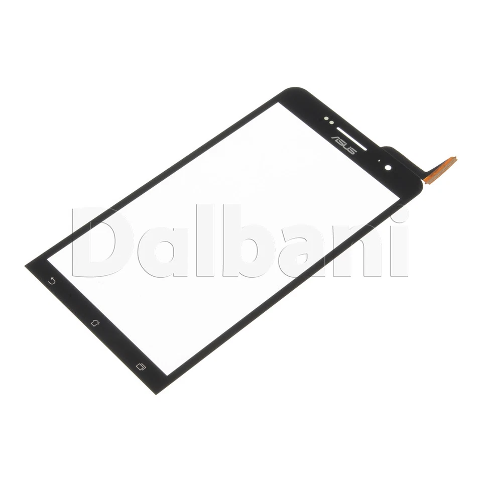 Asus Zenfone 6 Digitizer Touch Screen Front Glass Replacement Part Black - Image 1 of 3
