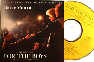 BETTE MIDLER "For the Boys" Music from the Motion Picture VG+ & Ships Free - Picture 1 of 4