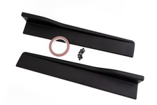 Universal Seitenschweller Schwarz matt Splitter Spoiler Diffusor Seite Ecken