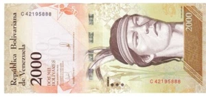 Venezuela duemila bolivares 2016 - Foto 1 di 2
