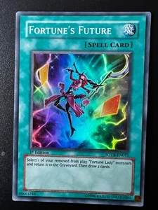 Fortune's Future SOVR-DE051 Super Rare 1. Auflage Near Mint Yugioh - Bild 1 von 2