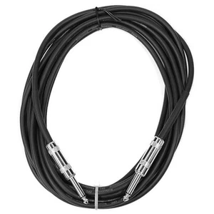 Pro Guitar / Instrument Cable 15ft, Straight to Straight 1/4" Connectors - Picture 1 of 1